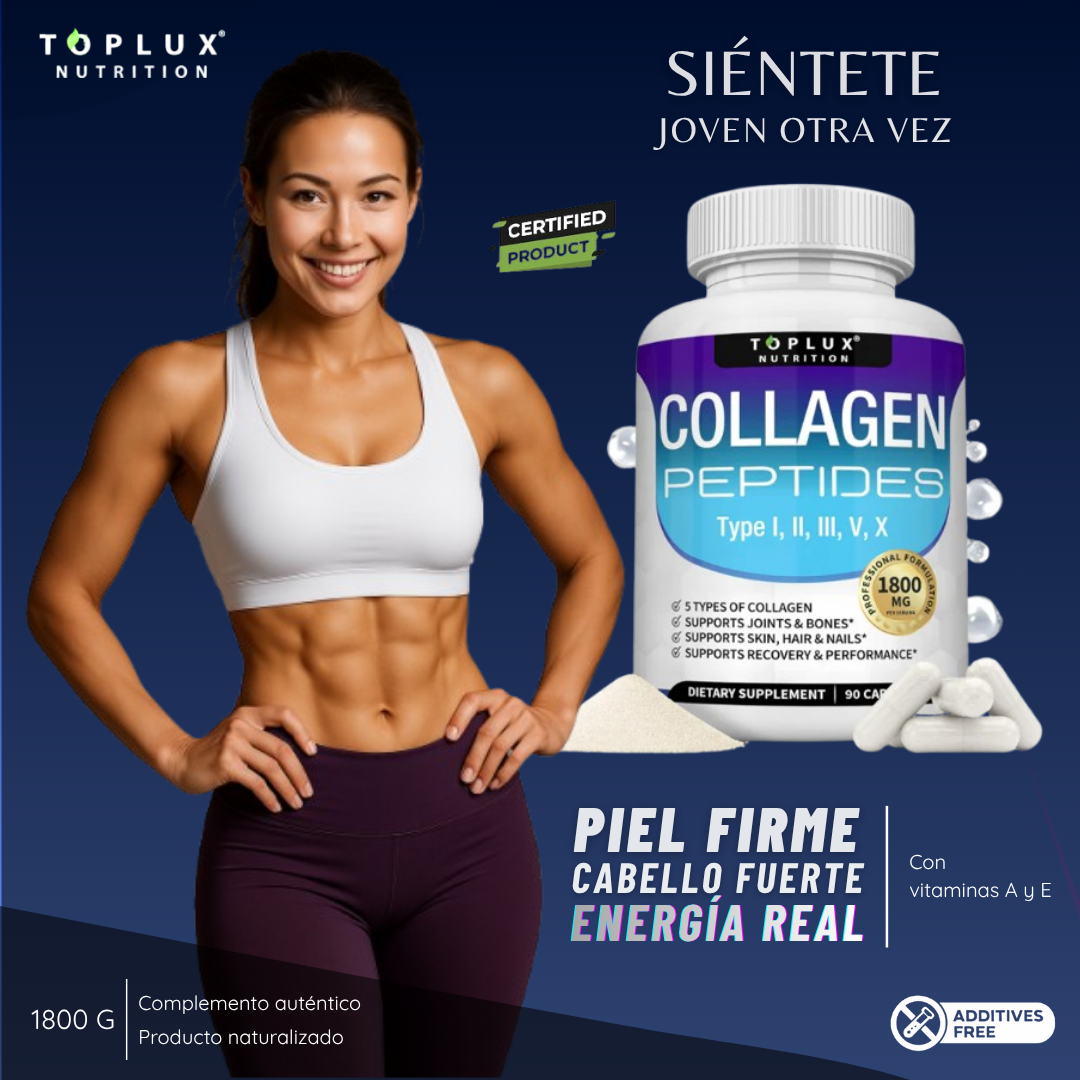 Toplux Collagen Premium – Reafirma, Fortalece y Rejuvenece